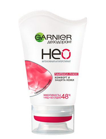 Garnier NEO ПАНТЕНОЛ ПЛЮС, НЕВИДИМЫЙ СУХОЙ КРЕМ-ДЕЗОДОРАНТ